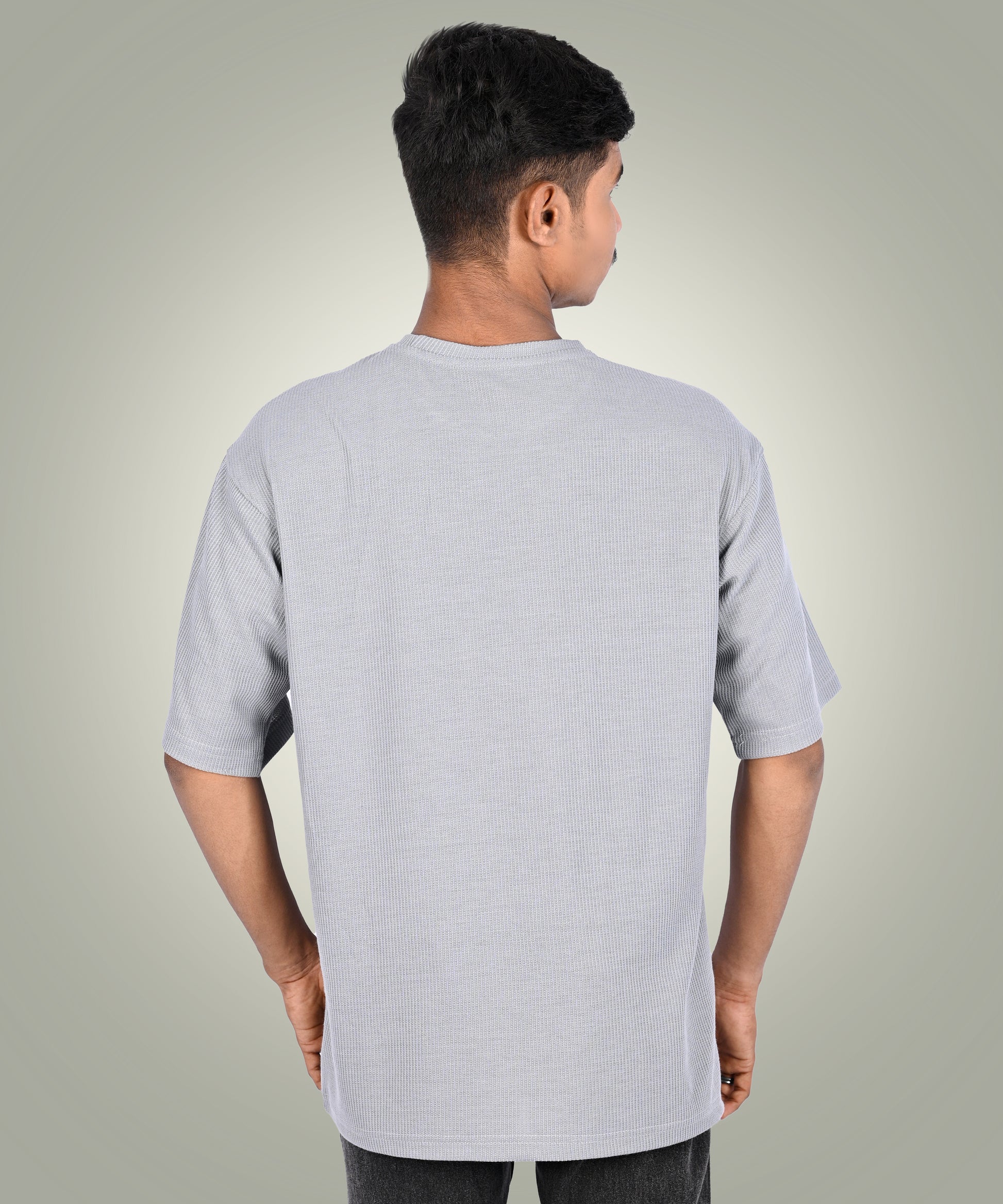J&JP Texture tshirt-Grey