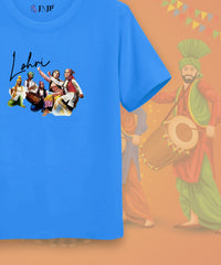 Kids Unisex Lohri Themed Cotton T-Shirt