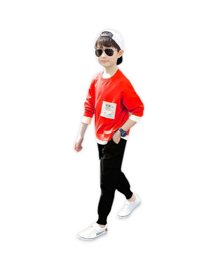 J&JP Kids Boys Printed T-shirt and Pant