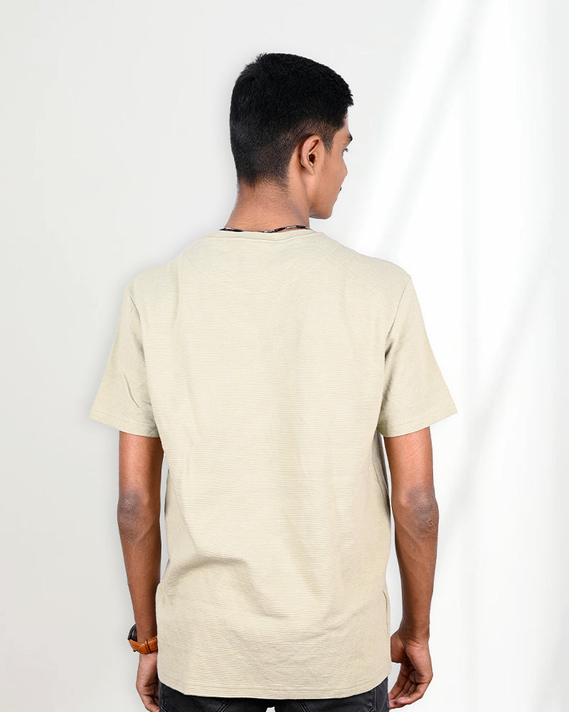 J&JP Men's Tshirt -Light Olive