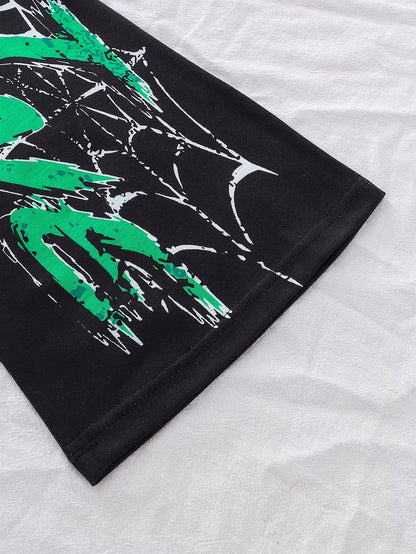 J&JP Boys Graphic Printed T-Shirt with Track Pant Set