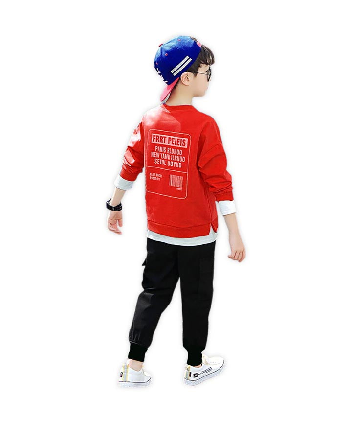 J&JP Kids Boys Printed T-shirt and Pant