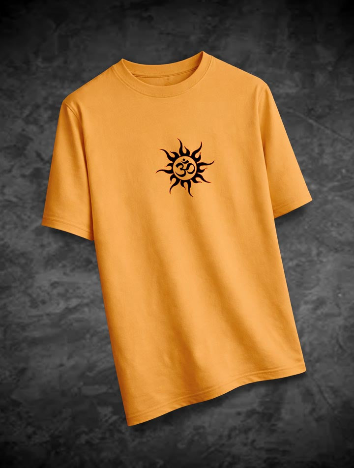 Maha Avatar Narashimar - Light Orange Artistic T-Shirt