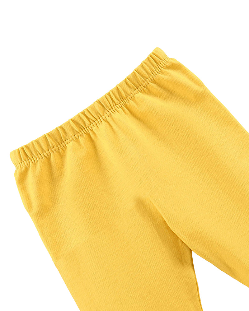 J&JP Kids Girls Printed T-shirt and Pant Set