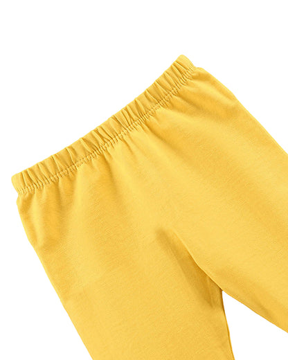 J&JP Kids Girls Printed T-shirt and Pant Set