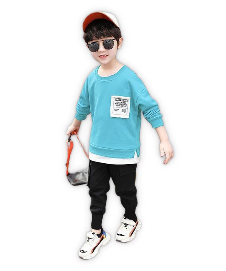 J&JP Kids Boys Printed T-shirt and Pant
