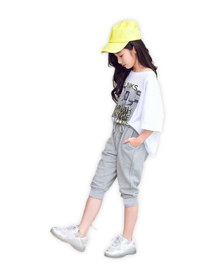 J&JP Kids Girls Printed T-shirt and pant