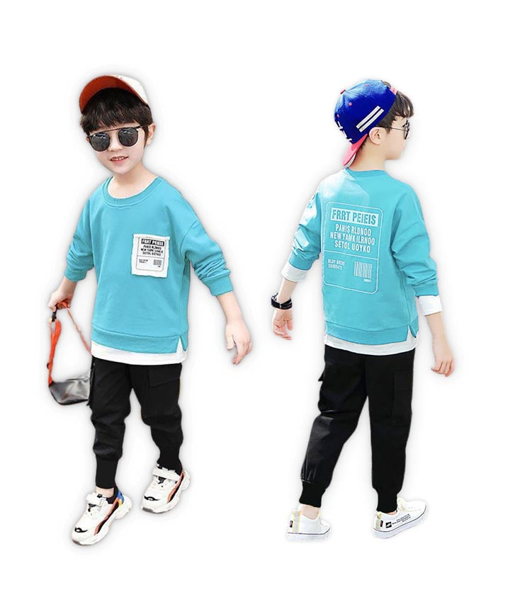 J&JP Kids Boys Printed T-shirt and Pant