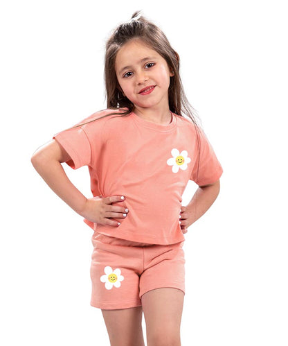Kids-Girls- Set- Peach