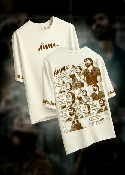 Amma Mother’s Day Gift T-Shirt - Emotional Mom Love Graphic Tee.