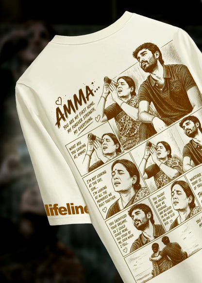 Amma Mother’s Day Gift T-Shirt - Emotional Mom Love Graphic Tee.
