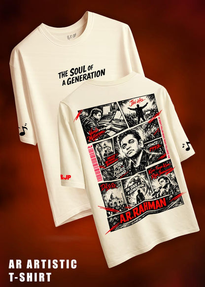 A.R. Rahman Tribute Graphic T-Shirt – Premium Music Legend Tee