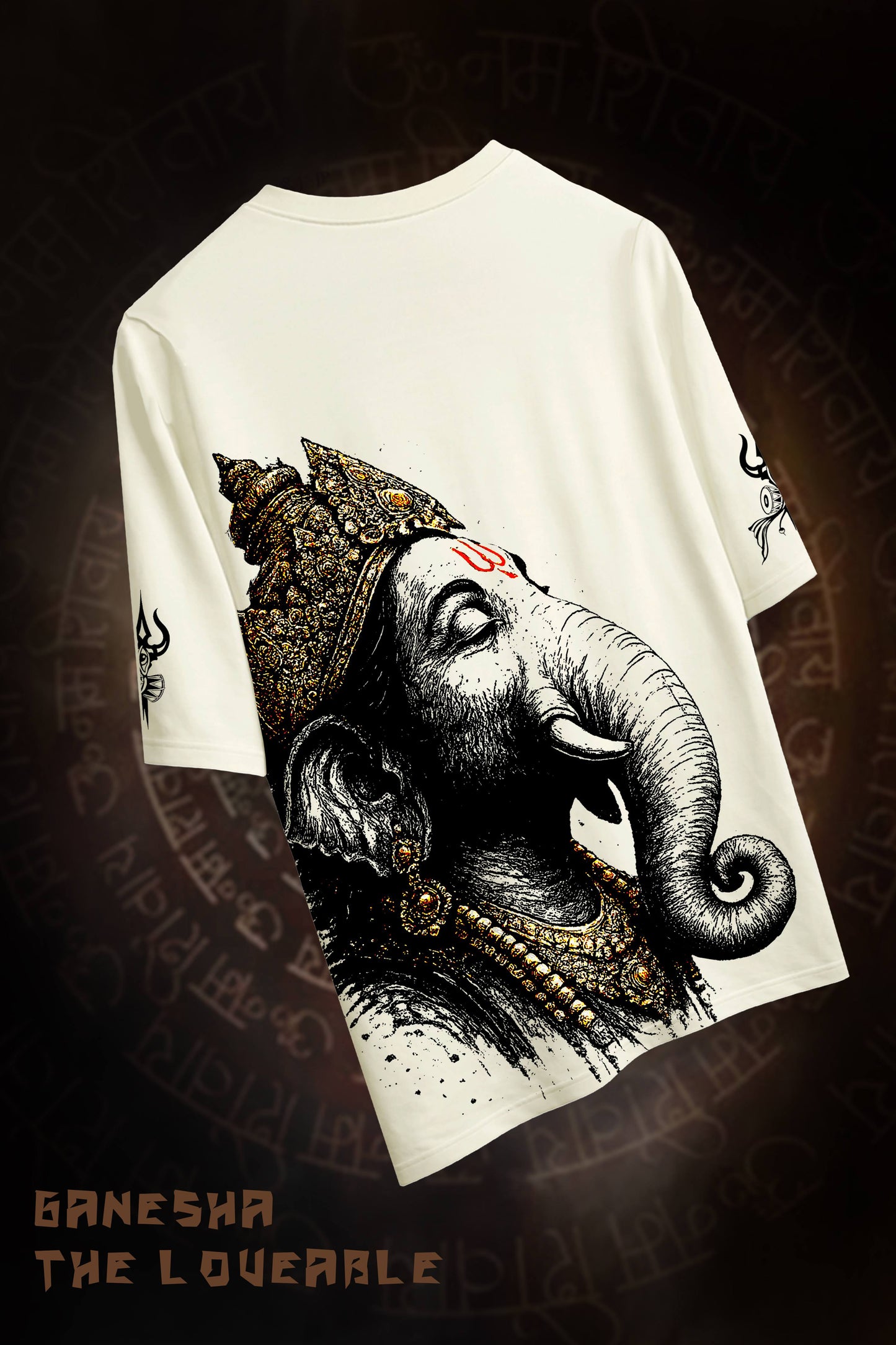 LORD GANESHA TSHIRT - ARTISTIC EDITION