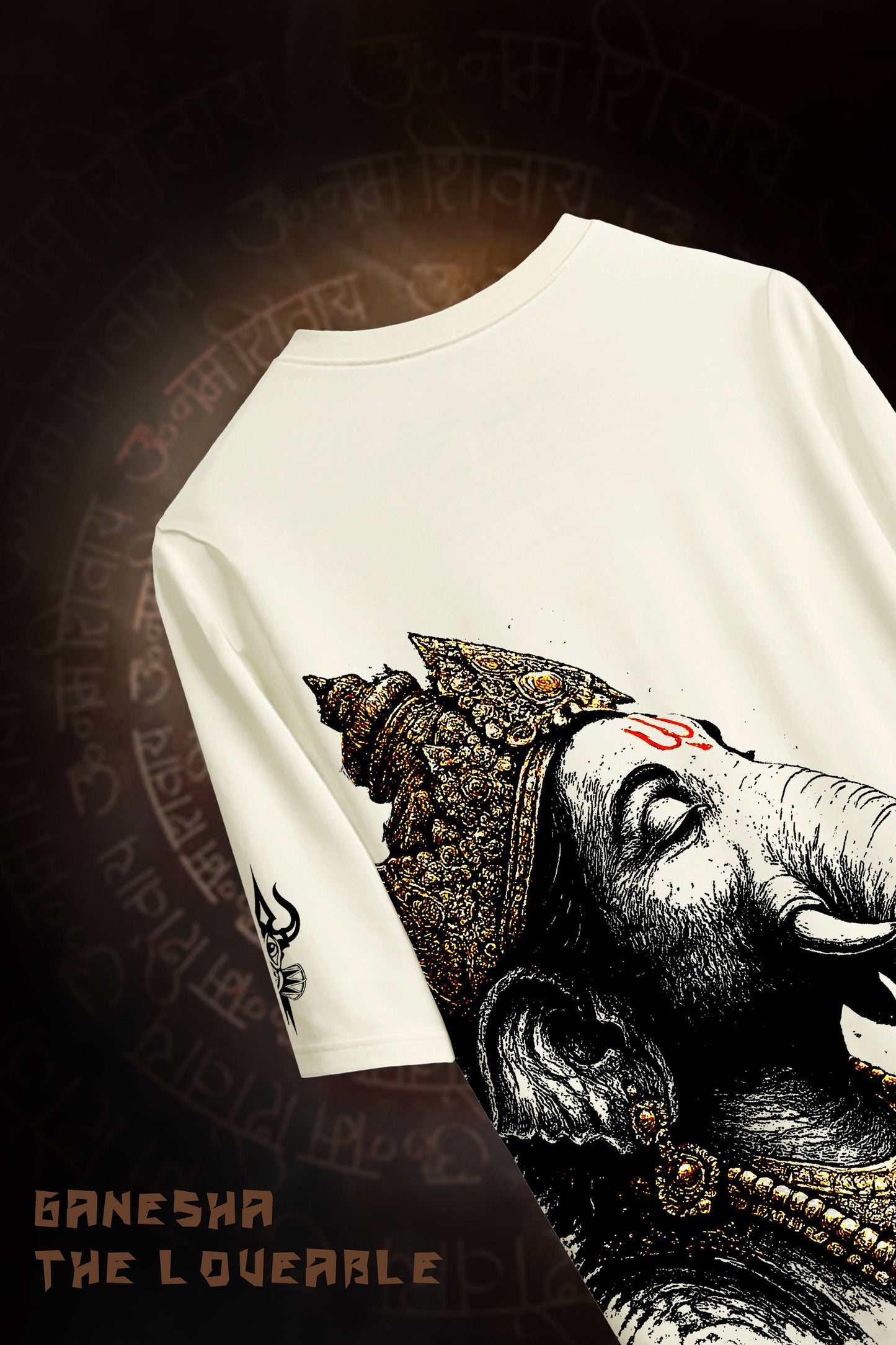LORD GANESHA TSHIRT - ARTISTIC EDITION