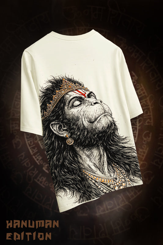 Hanuman Warrior Tee – The Unbeatable Essence