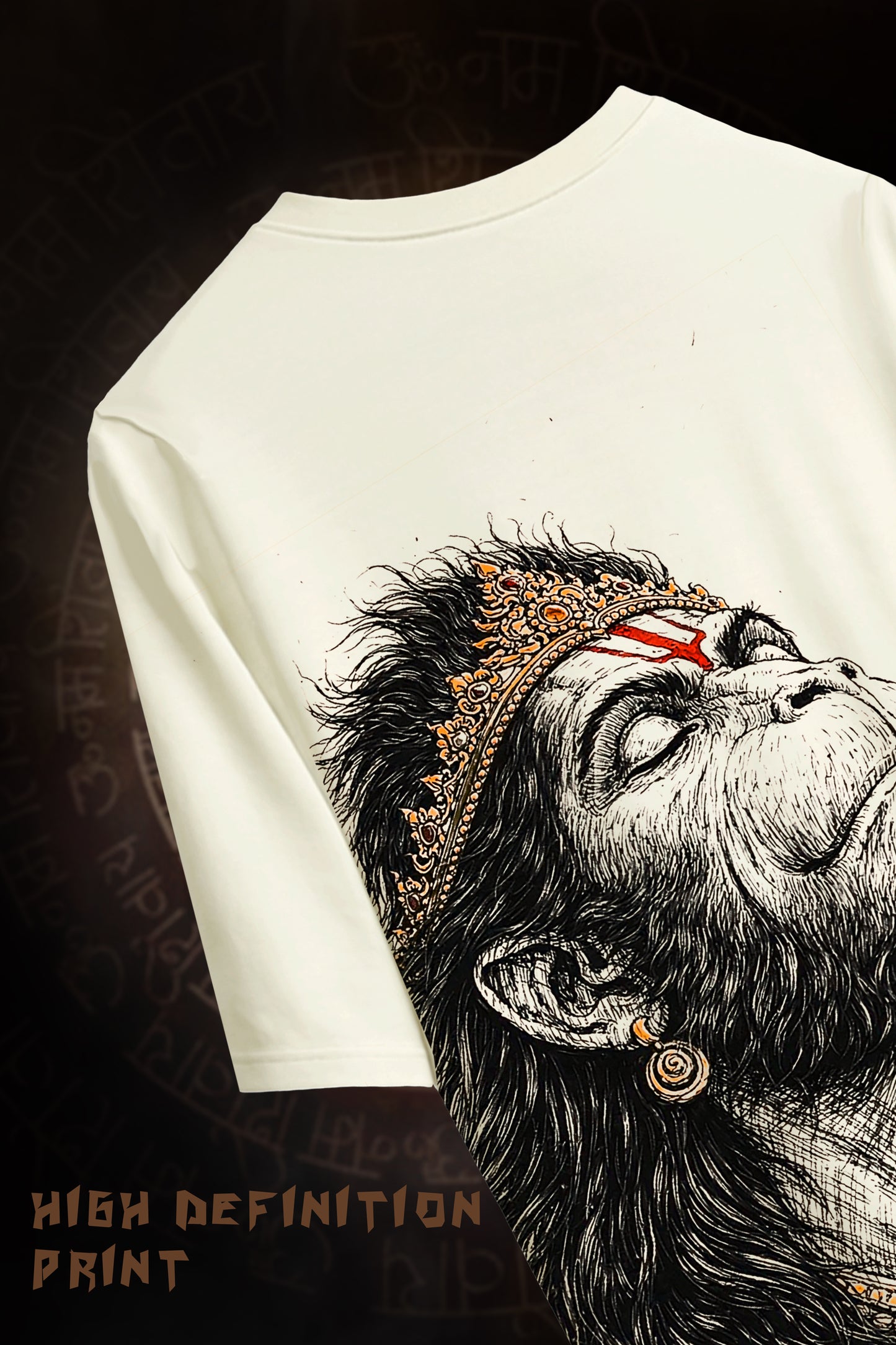 Hanuman Warrior Tee – The Unbeatable Essence