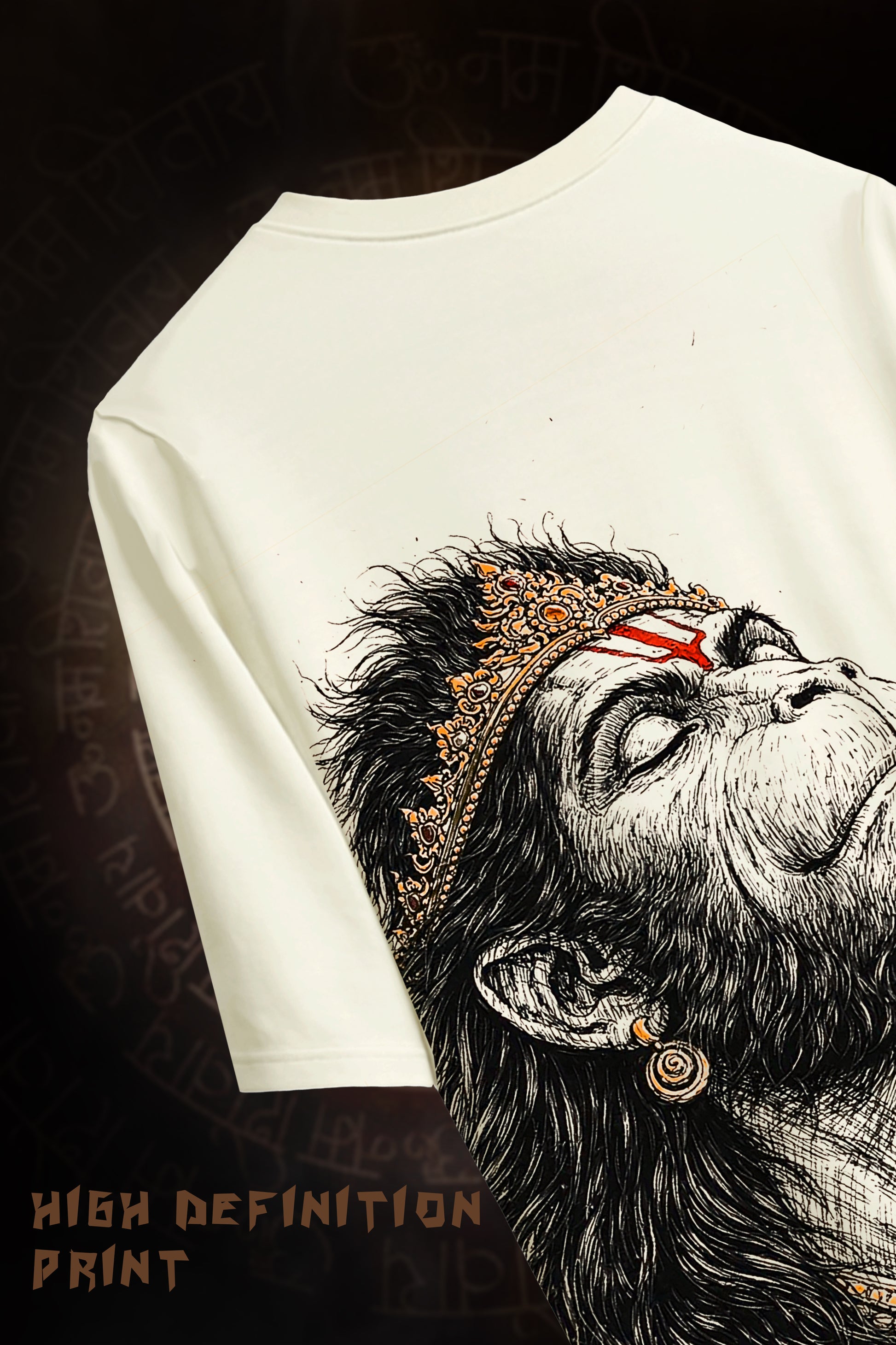 Hanuman Warrior Tee – The Unbeatable Essence