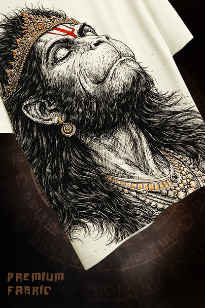 Hanuman Warrior Tee – The Unbeatable Essence