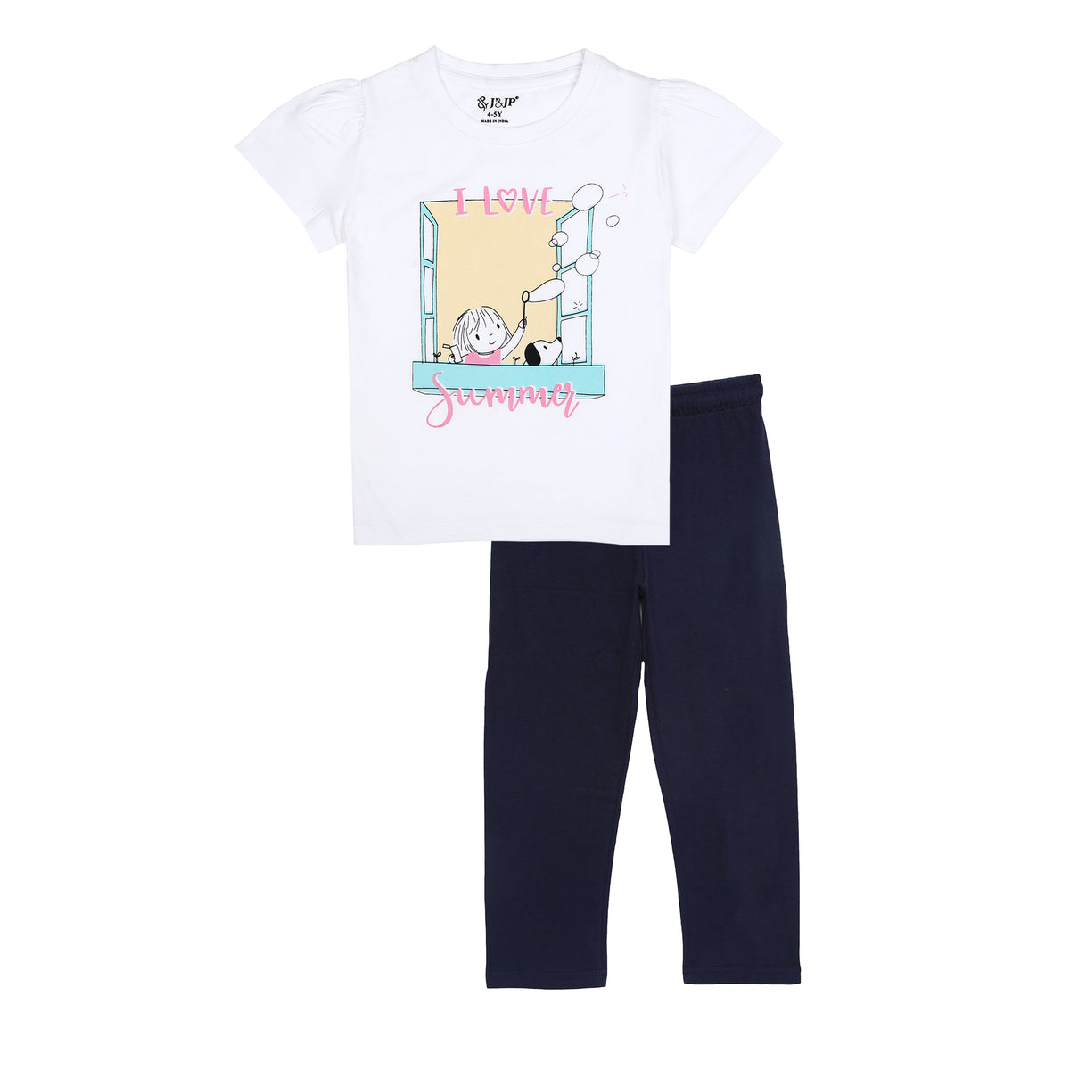 Kids Girls  Cotton Clothing set
