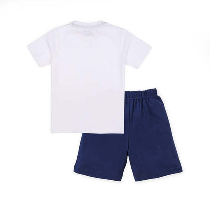 J&JP Kids Boys Printed T-shirt and Shorts Set