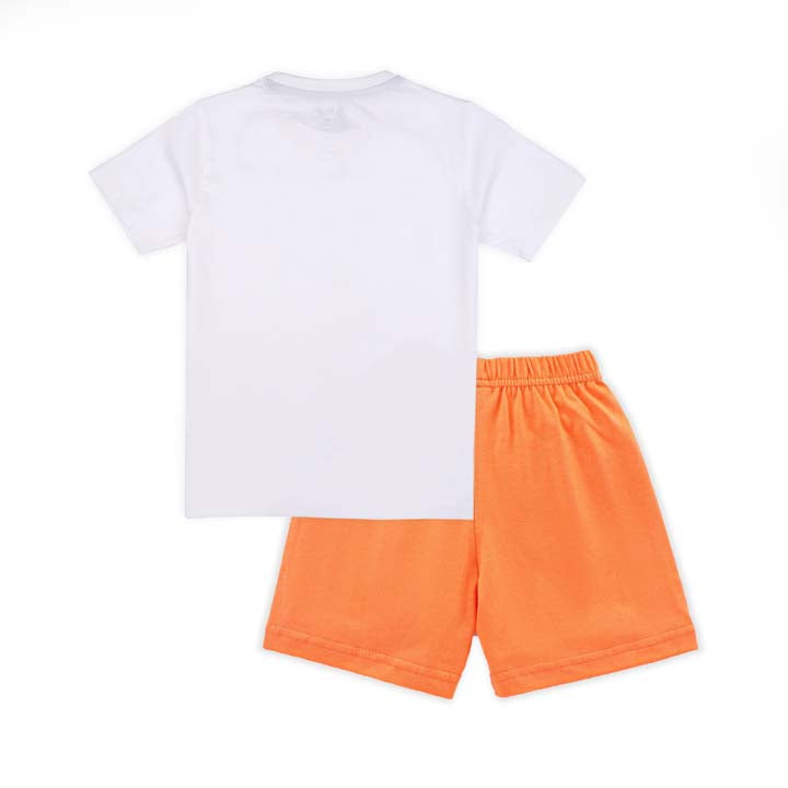 J&JP Kids Boys Printed T-shirt and Shorts Set