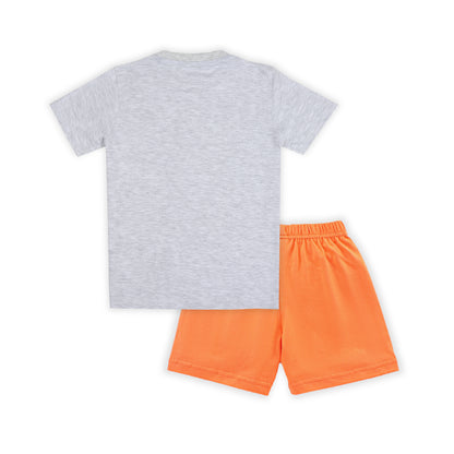 J&JP Kids Boys Printed T-shirt and Shorts Set
