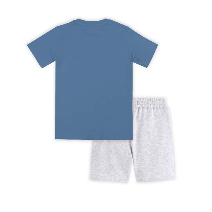 J&JP Kids Boys Printed T-shirt and Shorts Set