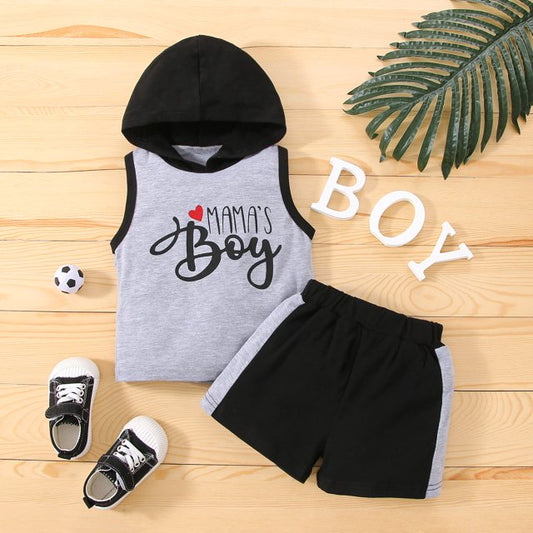 J&JP Kids Boys Printed T-shirt and Shorts