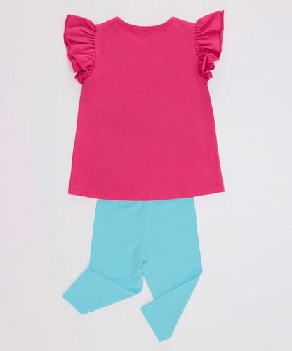 J&JP Kids Girls T-shirt and Pant Set