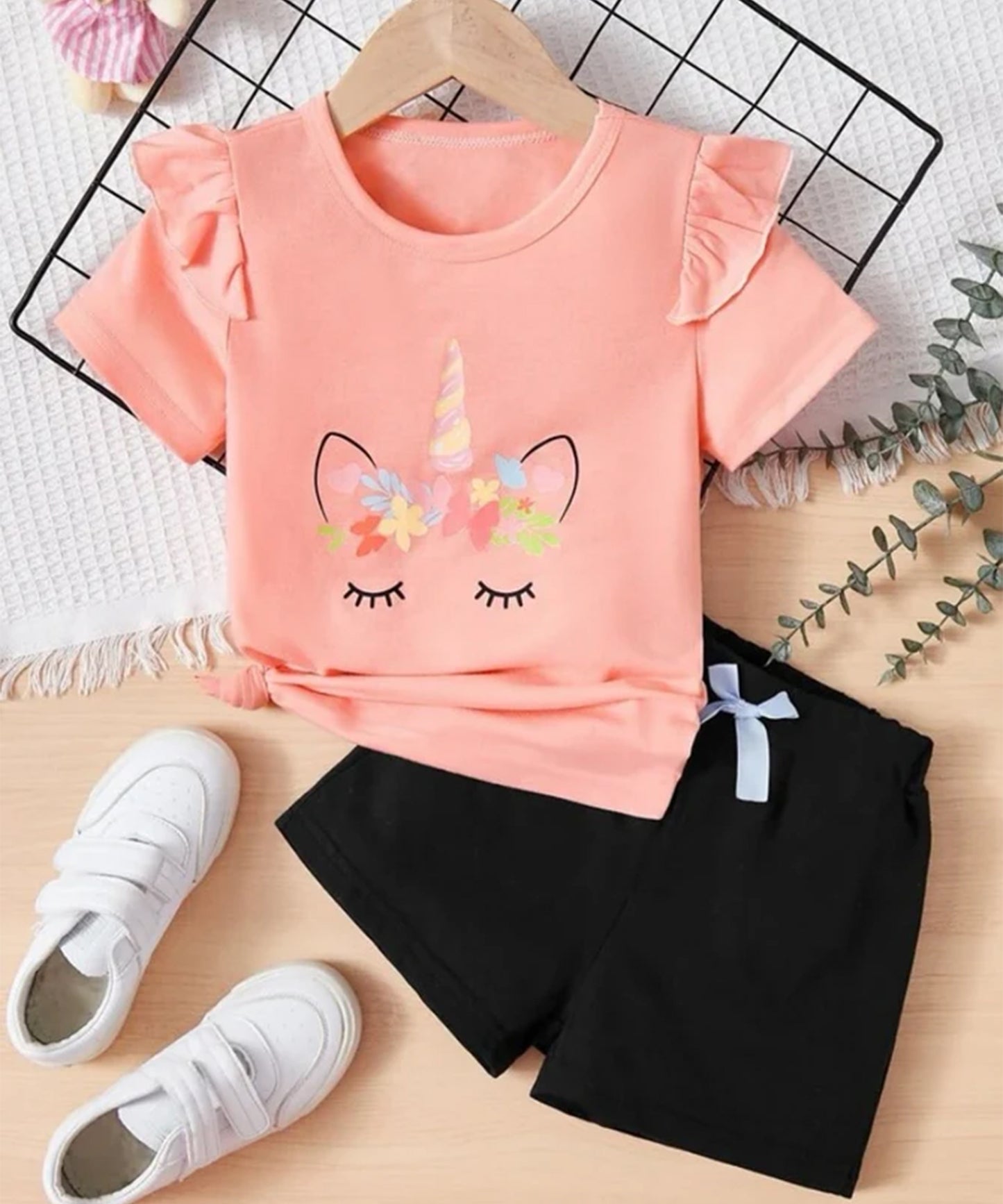 Kids-Girls- Set- Pink