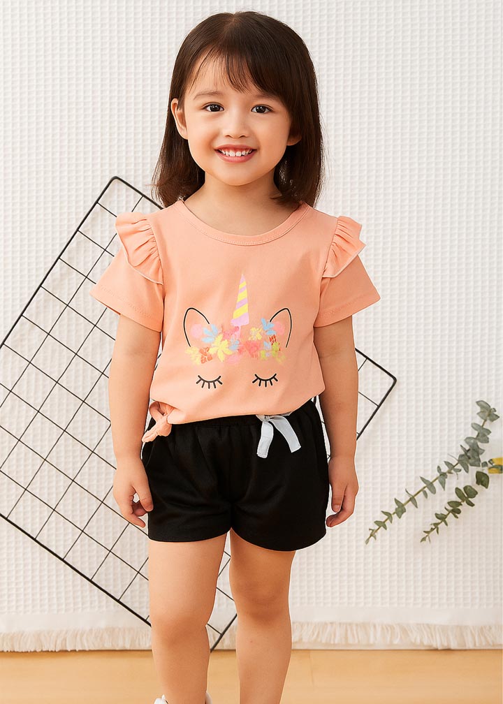 Kids-Girls- Set- Pink