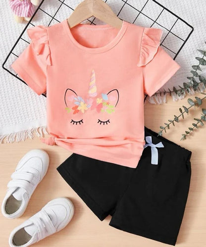 Kids-Girls- Set- Pink