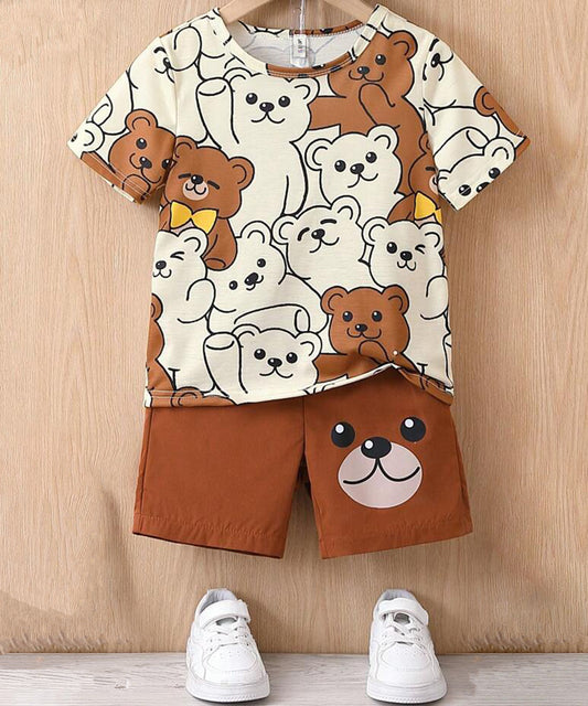 Kids-Boys- Set-Brown