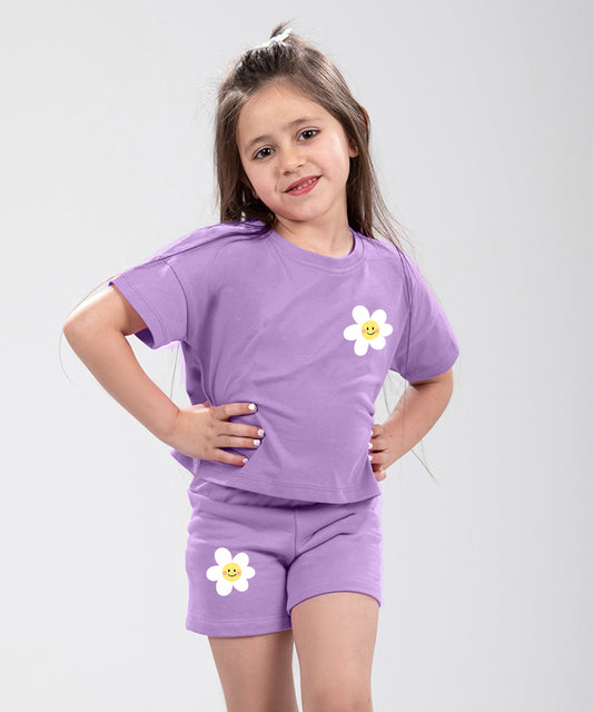 Kids-Girls- Set- Purple