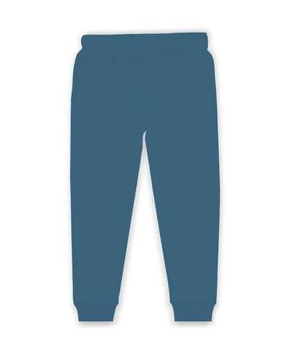 J&JP Kids Printed Track pant -Ultramarine Blue