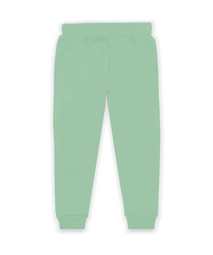 J&JP Kids Printed Track pant -Pista Green