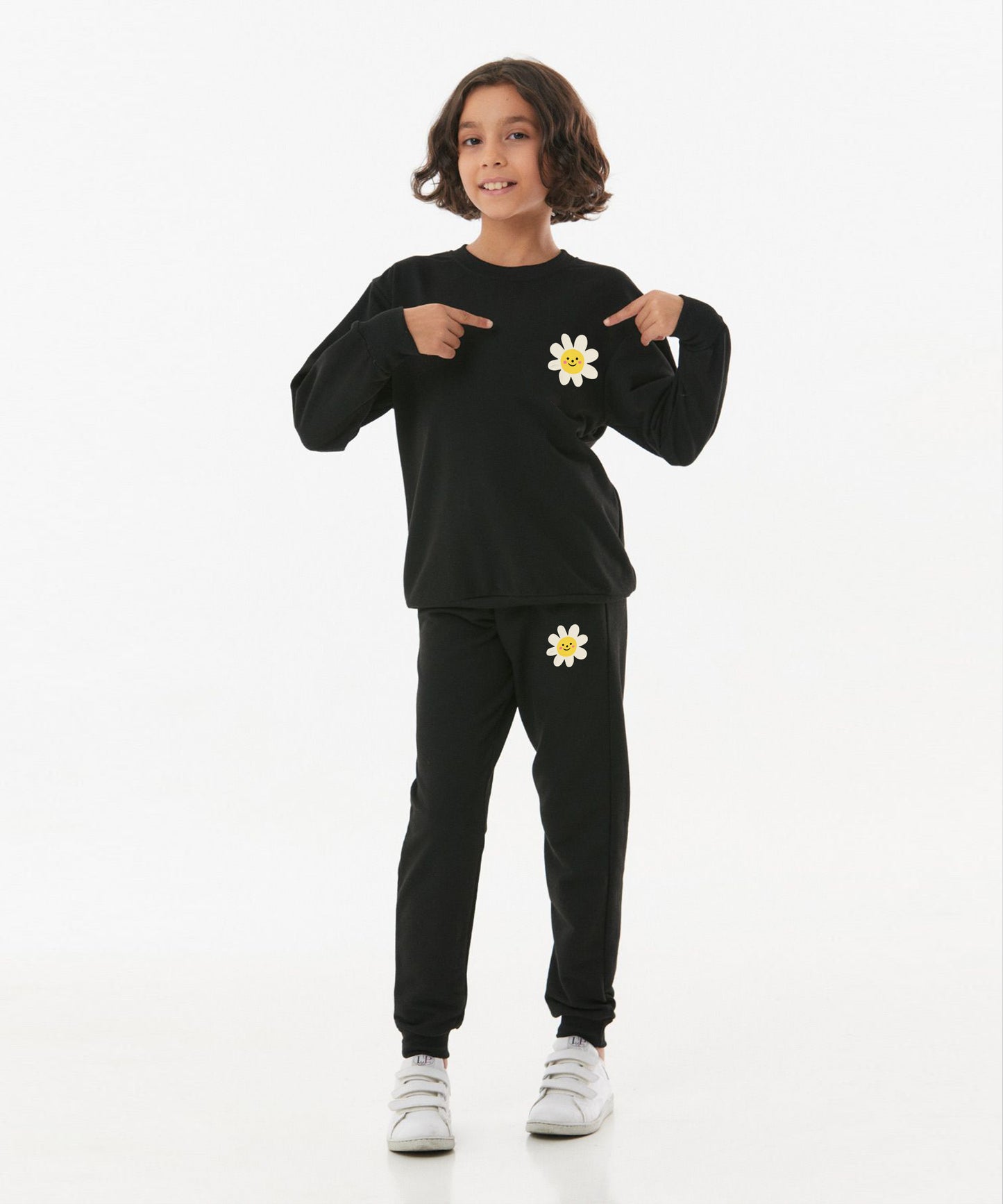 Kids-Girls- Set- Black