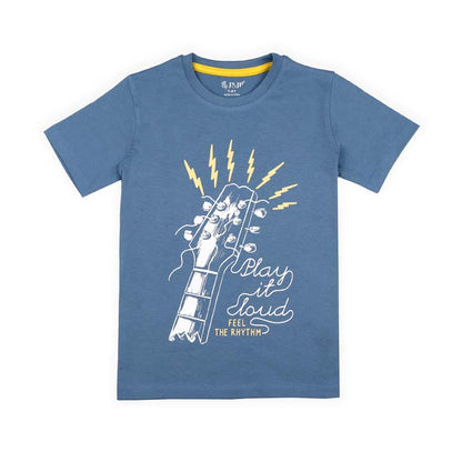 J&JP Kids Boys Printed Half Sleeve T-shirt