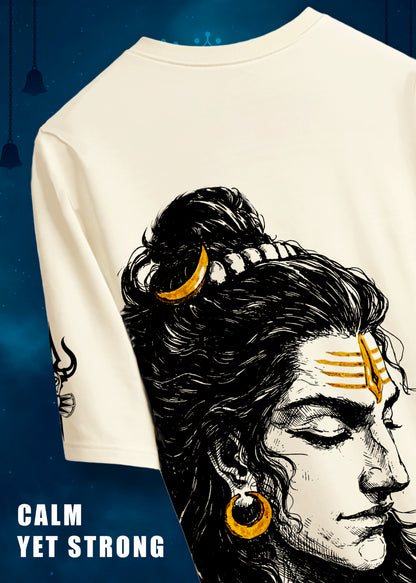 Lord Shiva Artistic HD Print T-Shirt – Sleeve Printed Cotton Tee