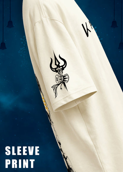 Lord Shiva Artistic HD Print T-Shirt – Sleeve Printed Cotton Tee