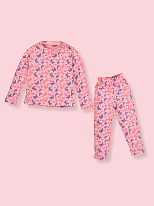 Kids Printed Full Sleeve Multi colour t-Shirt and Pant