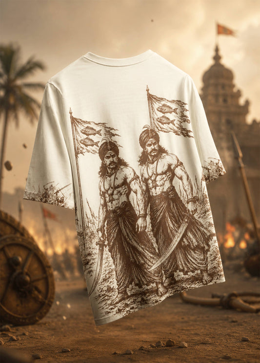 Marudhu Pandiyargal Tamil Heritage T-Shirt