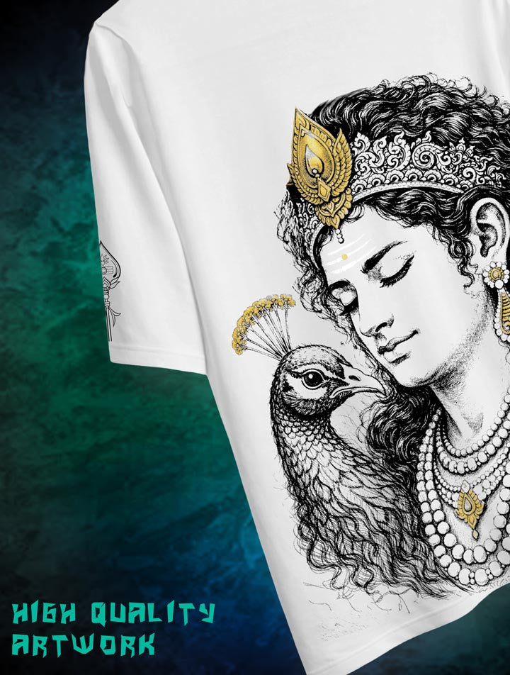LORD MURUGAN DIVINE GRAPHIC T-SHIRT