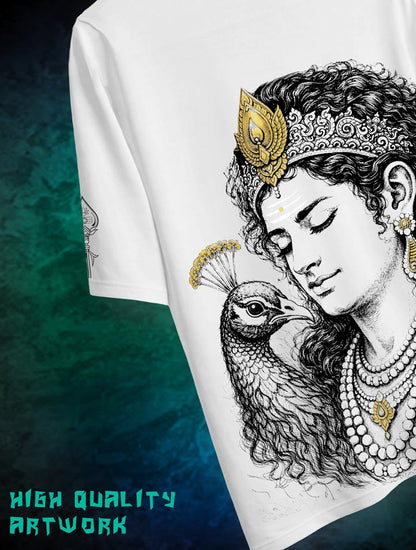 LORD MURUGAN DIVINE GRAPHIC T-SHIRT