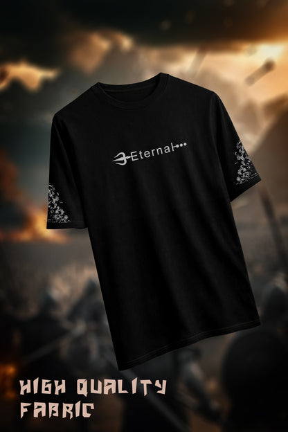 KING RAVANAN ARTISTIC BLACK T-SHIRT