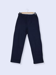 Womens Navy Single Jersey Solid Pant