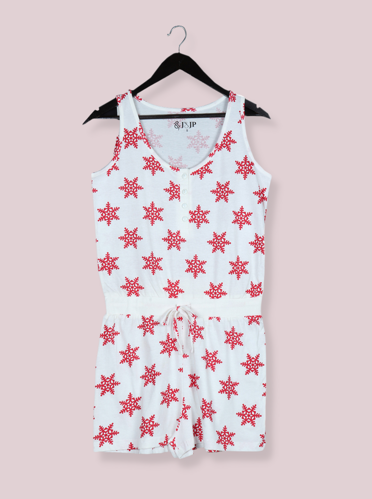 Women White Sleeveless Printed Cotton  T-Shirt