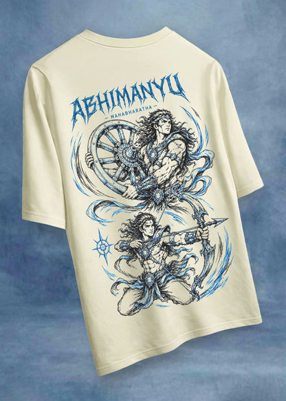 Battle of Abhimanyu  T-Shirt | Epic Mahabharata Warrior Tee