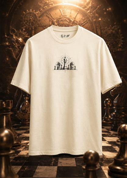 Chess Edition – Time Counts. Legends Move. Black Print T-Shirt