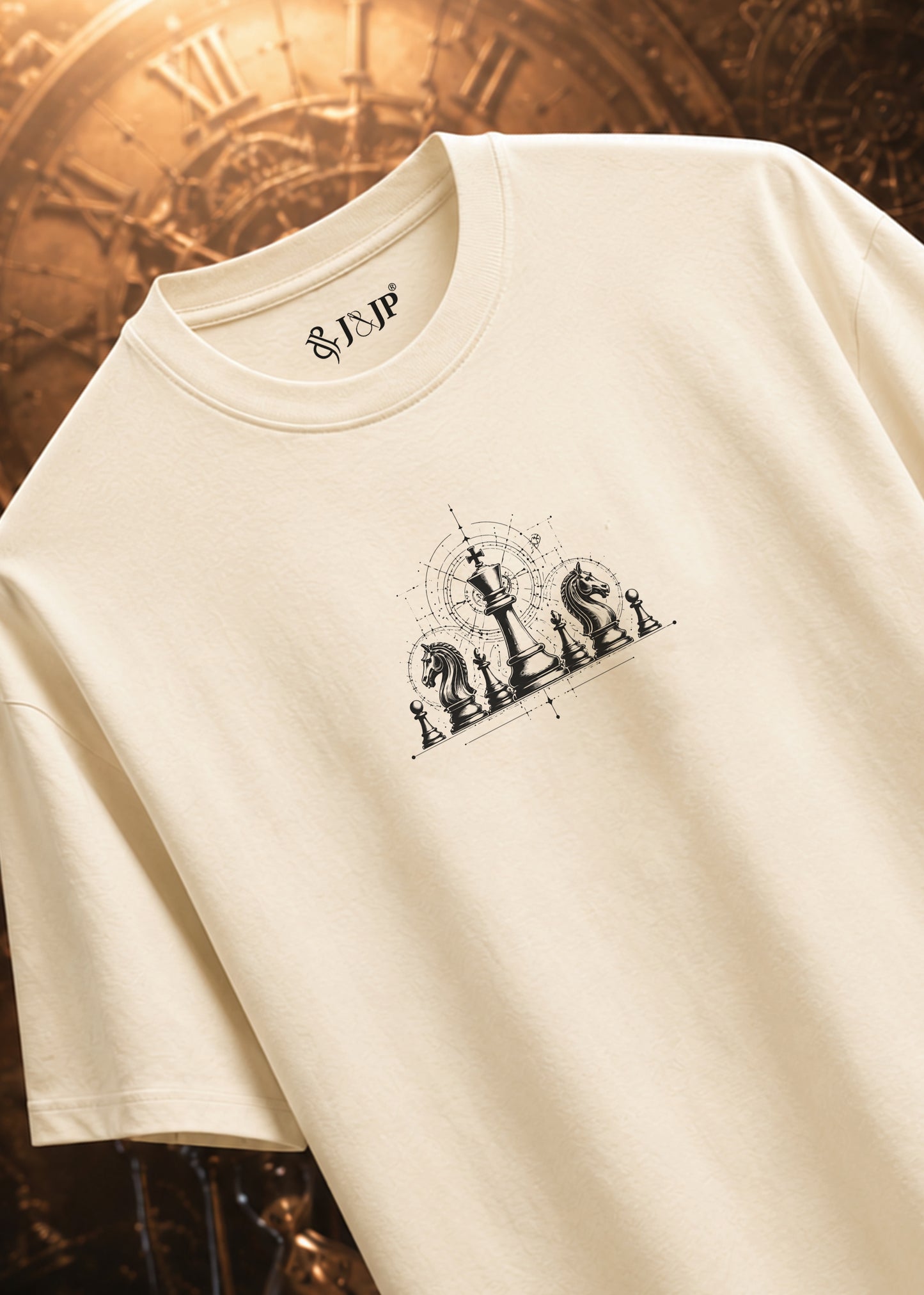 Chess Edition – Time Counts. Legends Move. Black Print T-Shirt